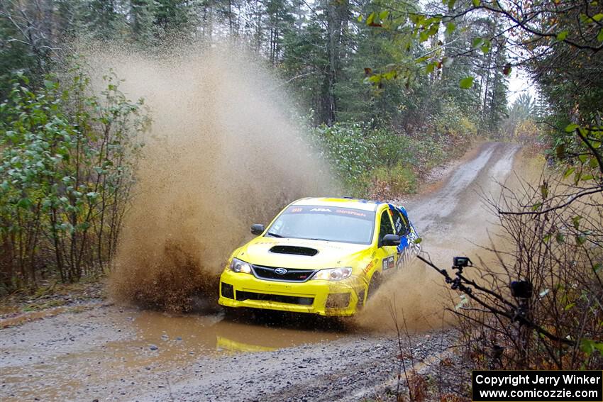 Scott Putnam / Dylan Duffy Subaru WRX STi on SS9, Nestoria-Herman.