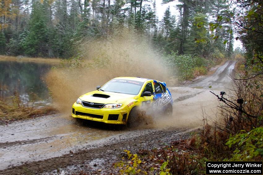 Scott Putnam / Dylan Duffy Subaru WRX STi on SS9, Nestoria-Herman.