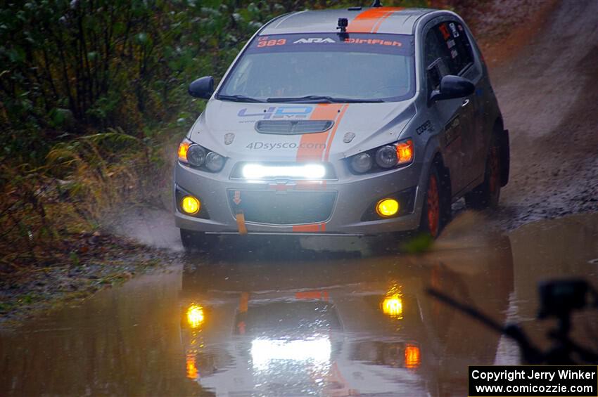 Matt Hoffman / Matt Pionk Chevy Sonic RS on SS9, Nestoria-Herman.