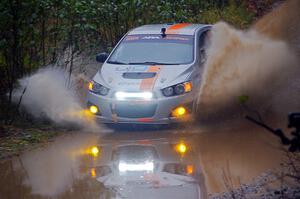 Matt Hoffman / Matt Pionk Chevy Sonic RS on SS9, Nestoria-Herman.