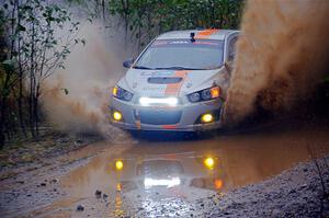 Matt Hoffman / Matt Pionk Chevy Sonic RS on SS9, Nestoria-Herman.