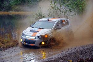 Matt Hoffman / Matt Pionk Chevy Sonic RS on SS9, Nestoria-Herman.