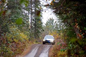 Andrew Dustman / Rachel Dustman Subaru Impreza on SS9, Nestoria-Herman.