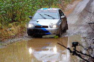 Andrew Dustman / Rachel Dustman Subaru Impreza on SS9, Nestoria-Herman.