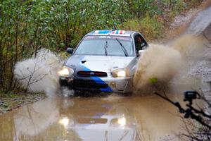 Andrew Dustman / Rachel Dustman Subaru Impreza on SS9, Nestoria-Herman.