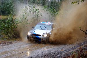 Andrew Dustman / Rachel Dustman Subaru Impreza on SS9, Nestoria-Herman.