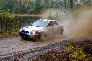 Andrew Dustman / Rachel Dustman Subaru Impreza on SS9, Nestoria-Herman.