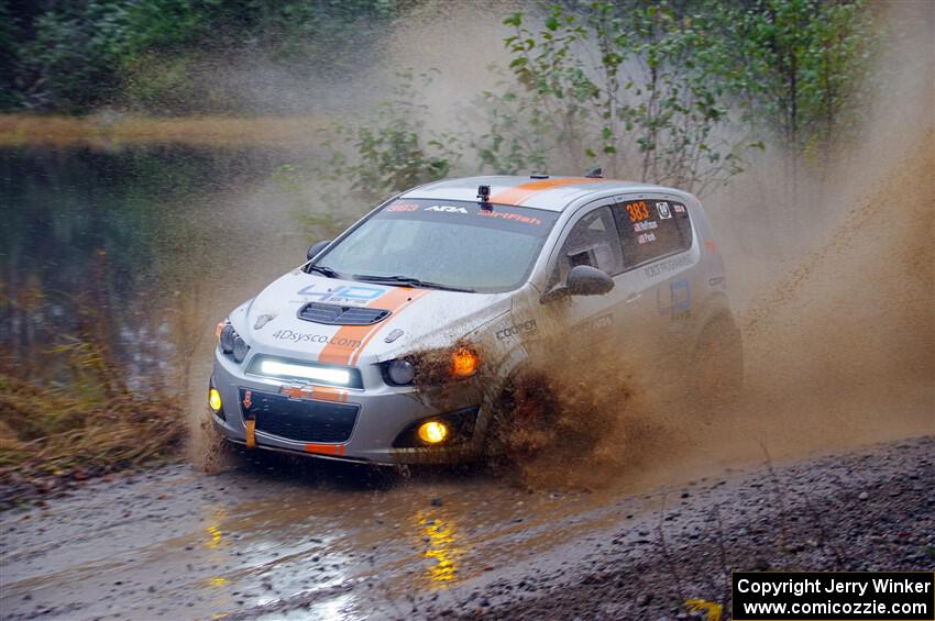 Matt Hoffman / Matt Pionk Chevy Sonic RS on SS9, Nestoria-Herman.