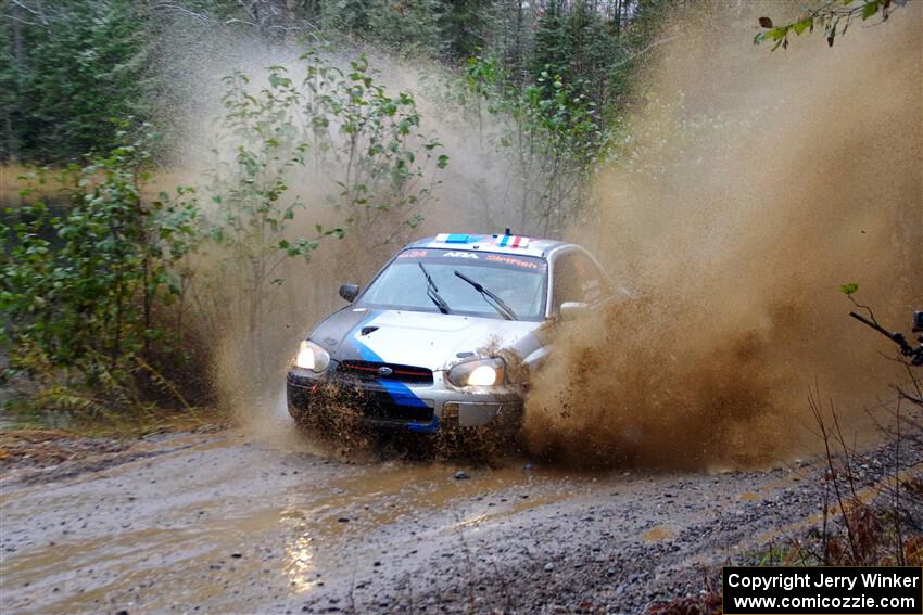 Andrew Dustman / Rachel Dustman Subaru Impreza on SS9, Nestoria-Herman.