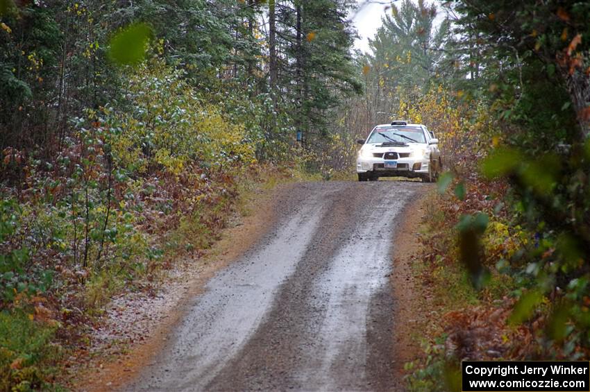 Pete Schaefer / Kevin Dobrowolski Subaru Impreza 2.5i on SS9, Nestoria-Herman.