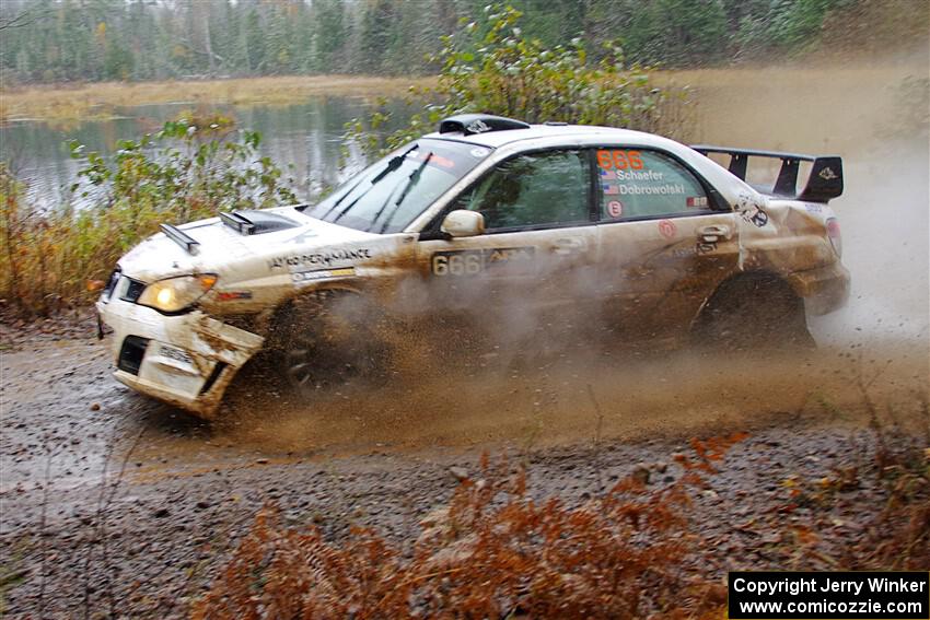 Pete Schaefer / Kevin Dobrowolski Subaru Impreza 2.5i on SS9, Nestoria-Herman.