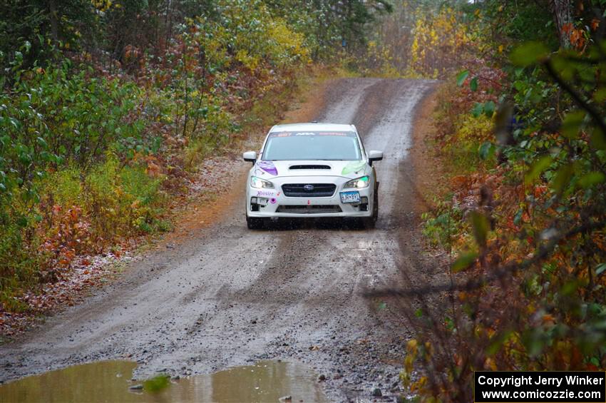 Jamey Randall / Geoff Youngdahl Subaru WRX on SS9, Nestoria-Herman.