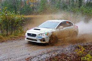 Jamey Randall / Geoff Youngdahl Subaru WRX on SS9, Nestoria-Herman.