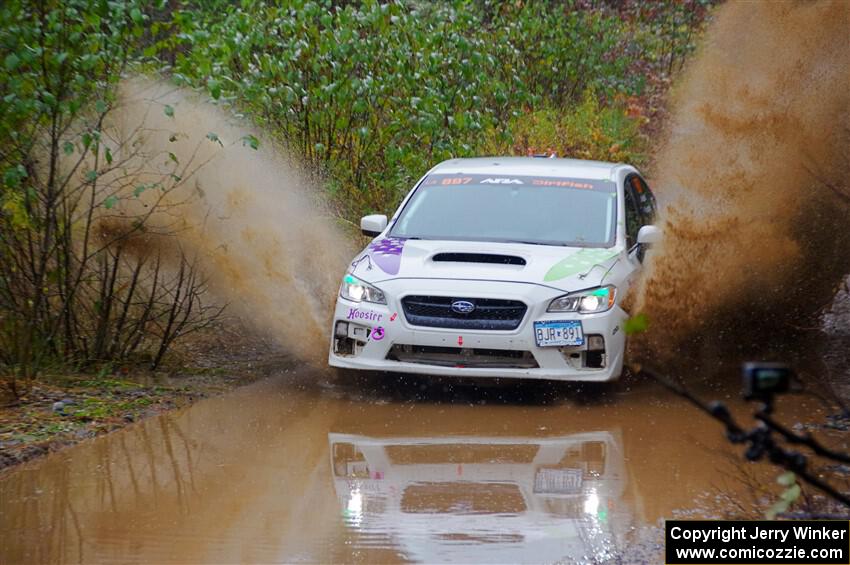 Jamey Randall / Geoff Youngdahl Subaru WRX on SS9, Nestoria-Herman.