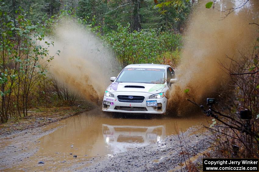 Jamey Randall / Geoff Youngdahl Subaru WRX on SS9, Nestoria-Herman.