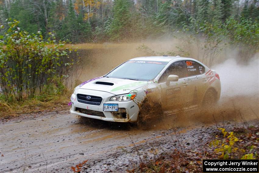 Jamey Randall / Geoff Youngdahl Subaru WRX on SS9, Nestoria-Herman.