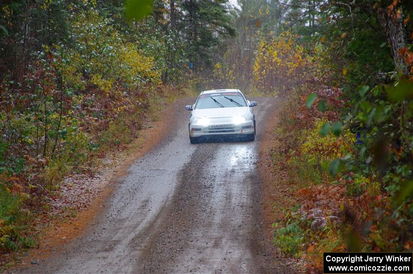 Alex Ramos / Sarah Freeze Acura Integra on SS9, Nestoria-Herman.