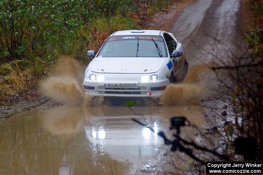 Alex Ramos / Sarah Freeze Acura Integra on SS9, Nestoria-Herman.