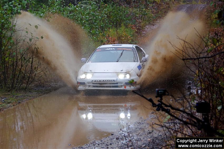 Alex Ramos / Sarah Freeze Acura Integra on SS9, Nestoria-Herman.