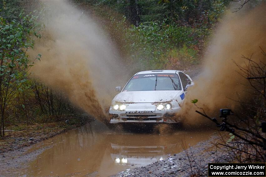 Alex Ramos / Sarah Freeze Acura Integra on SS9, Nestoria-Herman.