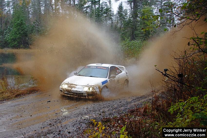 Alex Ramos / Sarah Freeze Acura Integra on SS9, Nestoria-Herman.