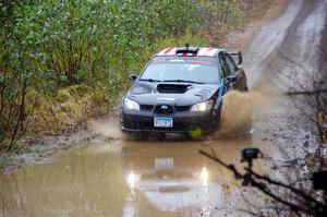 Matt James / Jackie James Subaru Impreza on SS9, Nestoria-Herman.