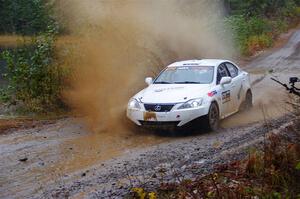 Michael Eckstein / Zach Pfeil Lexus IS250 on SS9, Nestoria-Herman.