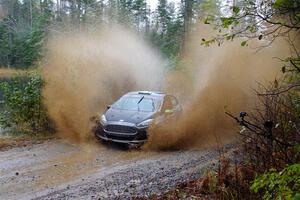 Paul Dickinson / Dylan Whittaker Ford Fiesta on SS9, Nestoria-Herman.