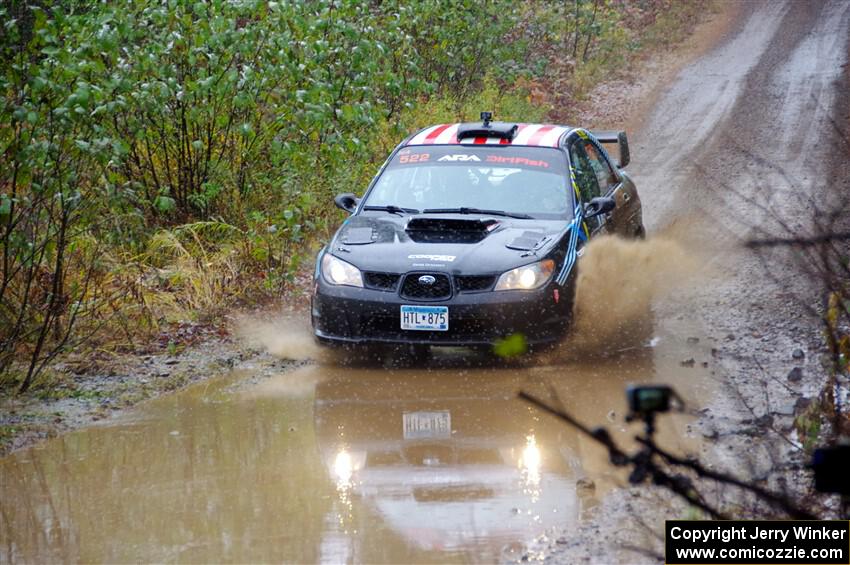 Matt James / Jackie James Subaru Impreza on SS9, Nestoria-Herman.