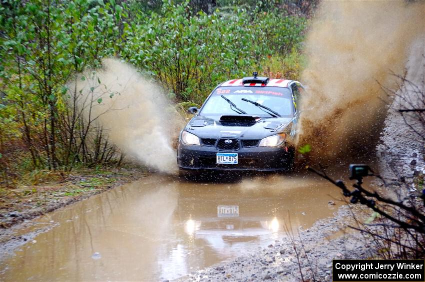 Matt James / Jackie James Subaru Impreza on SS9, Nestoria-Herman.