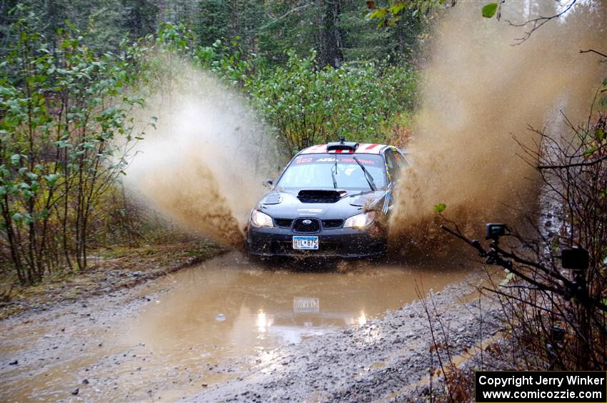 Matt James / Jackie James Subaru Impreza on SS9, Nestoria-Herman.