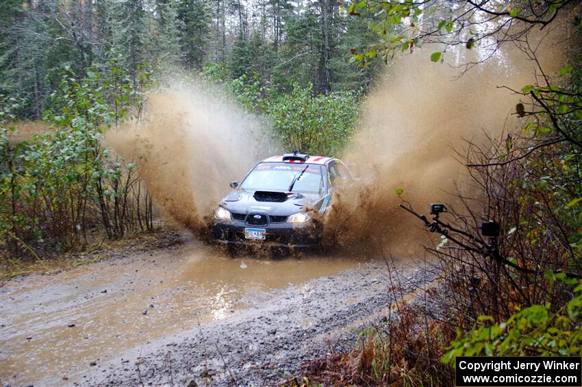 Matt James / Jackie James Subaru Impreza on SS9, Nestoria-Herman.