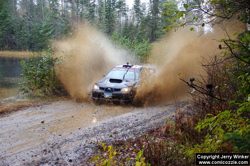 Matt James / Jackie James Subaru Impreza on SS9, Nestoria-Herman.