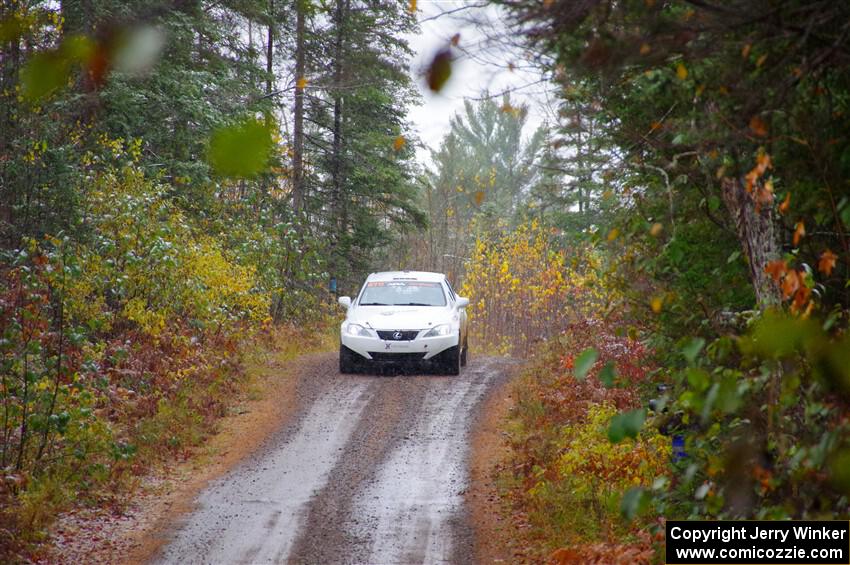 Michael Eckstein / Zach Pfeil Lexus IS250 on SS9, Nestoria-Herman.