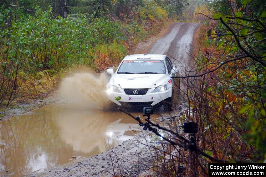 Michael Eckstein / Zach Pfeil Lexus IS250 on SS9, Nestoria-Herman.