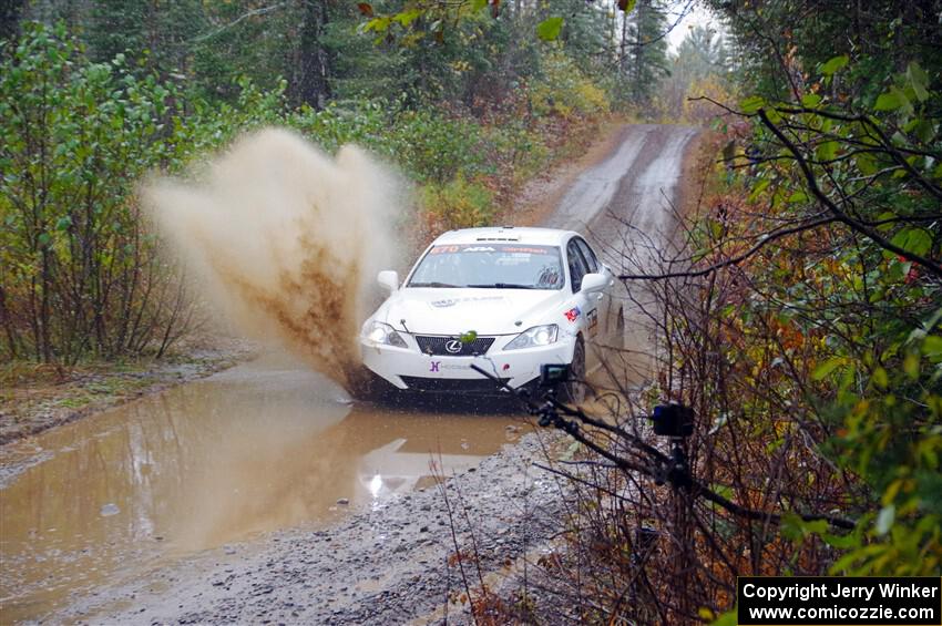 Michael Eckstein / Zach Pfeil Lexus IS250 on SS9, Nestoria-Herman.