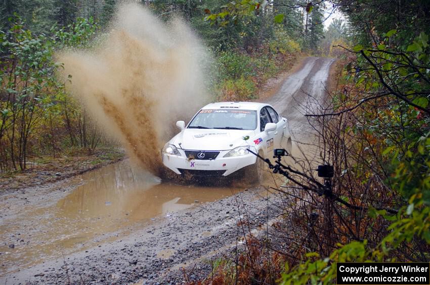 Michael Eckstein / Zach Pfeil Lexus IS250 on SS9, Nestoria-Herman.