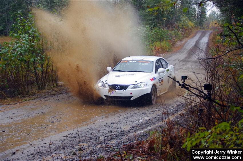 Michael Eckstein / Zach Pfeil Lexus IS250 on SS9, Nestoria-Herman.