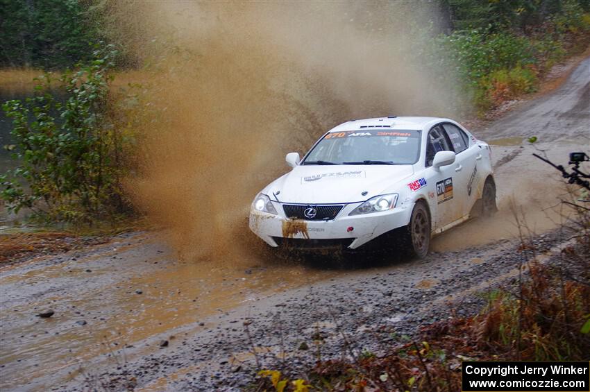 Michael Eckstein / Zach Pfeil Lexus IS250 on SS9, Nestoria-Herman.