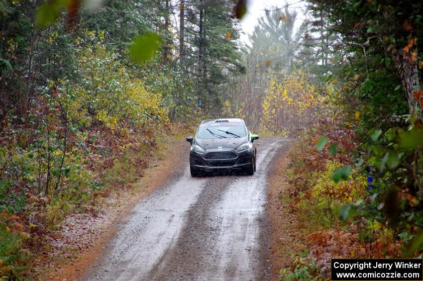 Paul Dickinson / Dylan Whittaker Ford Fiesta on SS9, Nestoria-Herman.