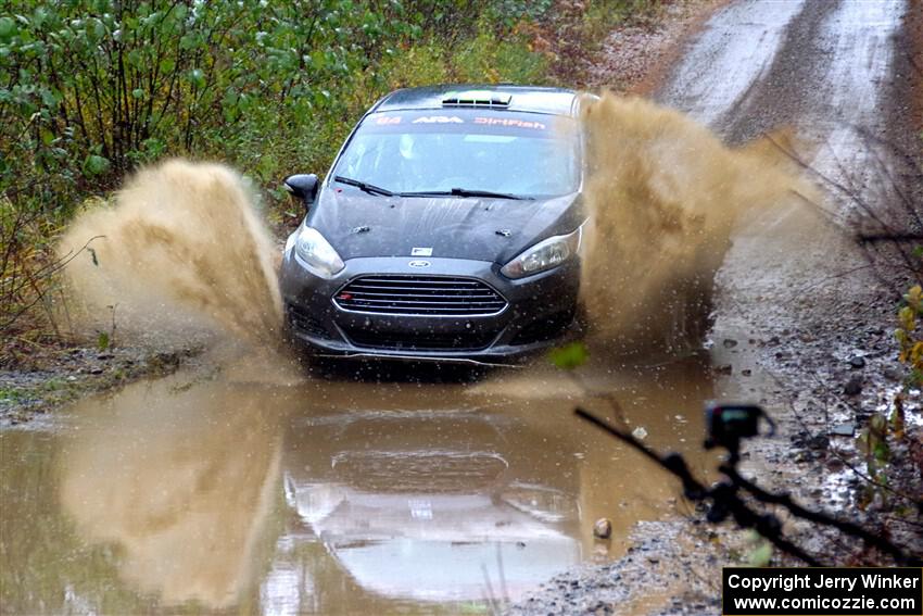 Paul Dickinson / Dylan Whittaker Ford Fiesta on SS9, Nestoria-Herman.