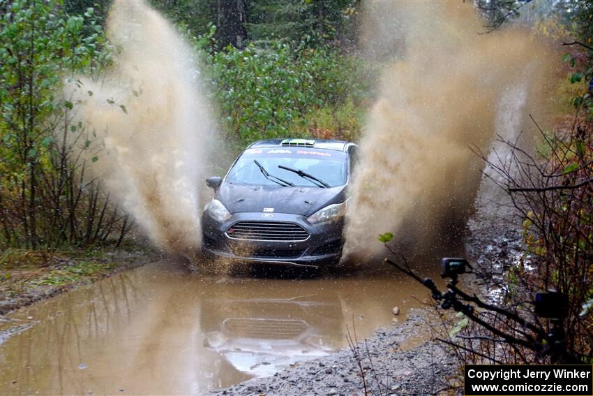 Paul Dickinson / Dylan Whittaker Ford Fiesta on SS9, Nestoria-Herman.