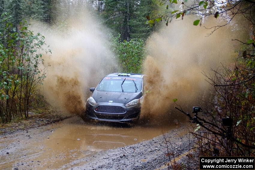 Paul Dickinson / Dylan Whittaker Ford Fiesta on SS9, Nestoria-Herman.