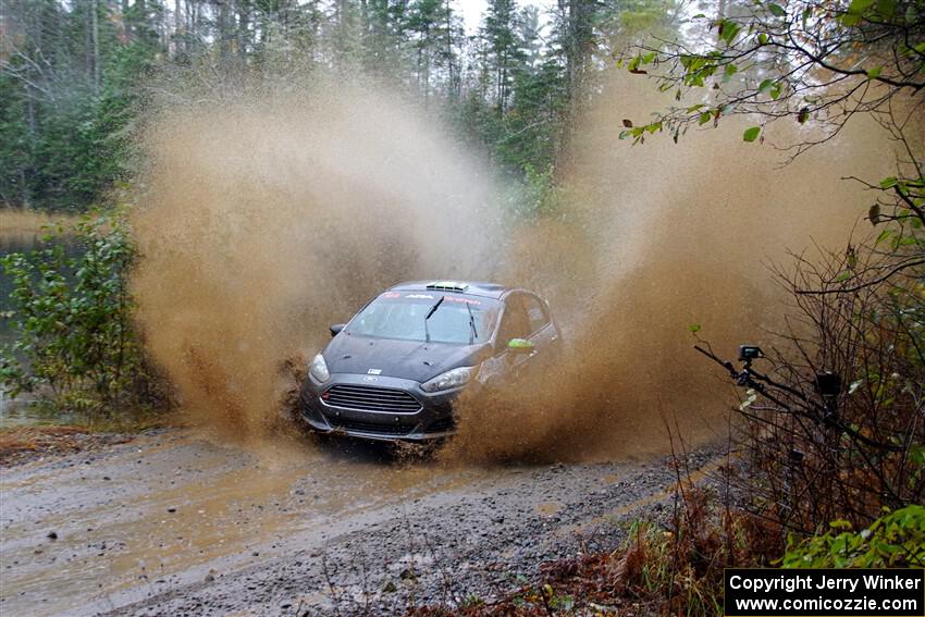 Paul Dickinson / Dylan Whittaker Ford Fiesta on SS9, Nestoria-Herman.