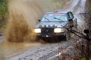 Adam Brock / Justin Brock Volvo 244 on SS9, Nestoria-Herman.