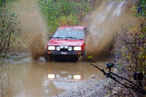 Nino Ortega / Jason Cook VW GTI on SS9, Nestoria-Herman.