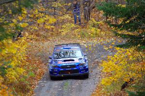 Brandon Semenuk / Keaton Williams Subaru WRX STi on SS12, Trouble I.