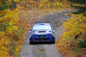 Brandon Semenuk / Keaton Williams Subaru WRX STi on SS12, Trouble I.