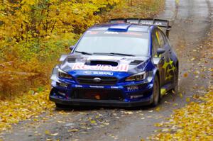 Brandon Semenuk / Keaton Williams Subaru WRX STi on SS12, Trouble I.