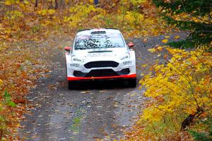 Tom Williams / Ross Whittock Ford Fiesta Rally2 on SS12, Trouble I.